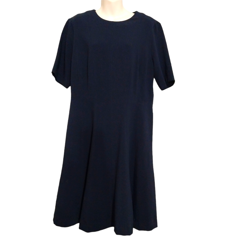 ✨Bogo FREE✨ Banana Republic Dark Blue Short Sleeve Dress Sz 14